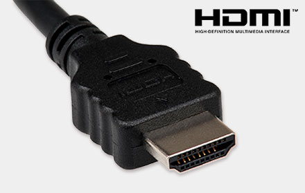 Connect USB and HDMI Sources - X803DC-U