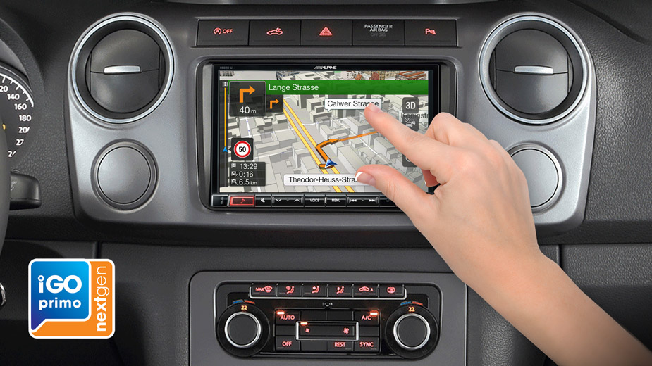 X803DC-U Navigation System in VW Amarok with DAB Radio Bluetooth DVD